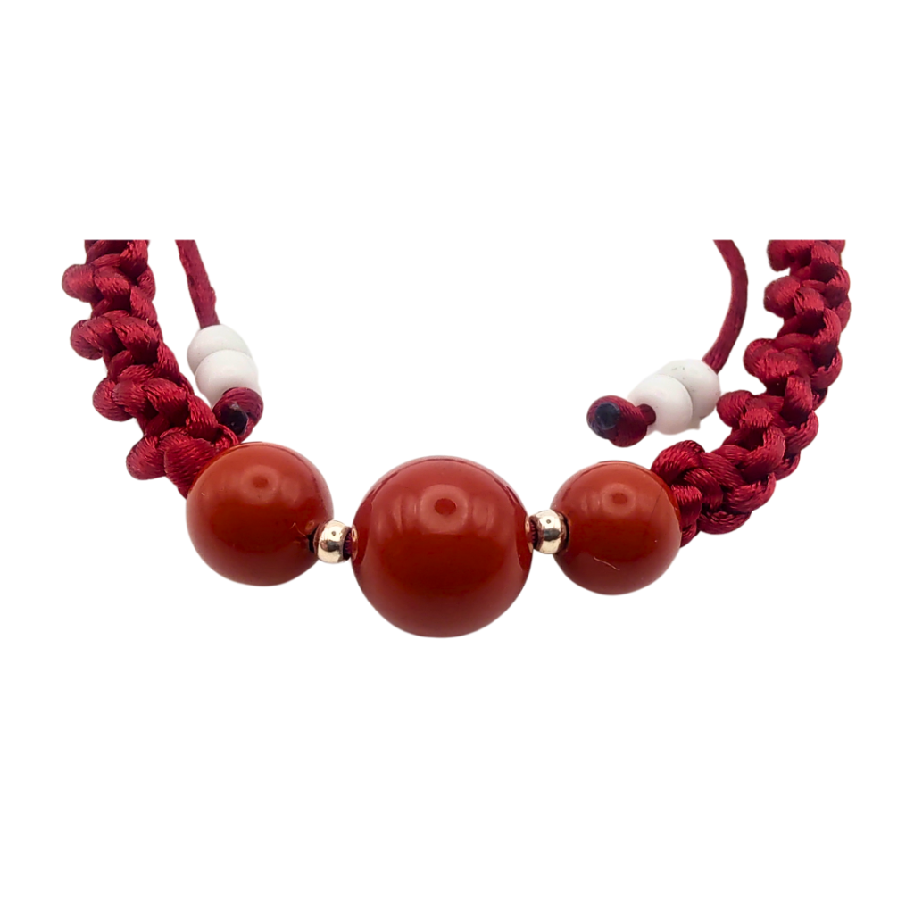Energiza.ME - Pulseira Intuicao Jaspe Vermelho 2 Pulseira Intuição Jaspe Vermelho - Energiza.ME