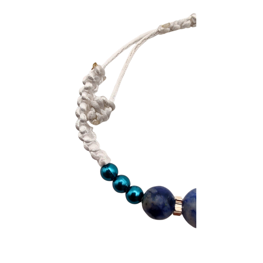 Energiza.ME - Pulseira Meditacao Profunda Sodalita 3 Pulseira Meditação Profunda Sodalita - Energiza.ME